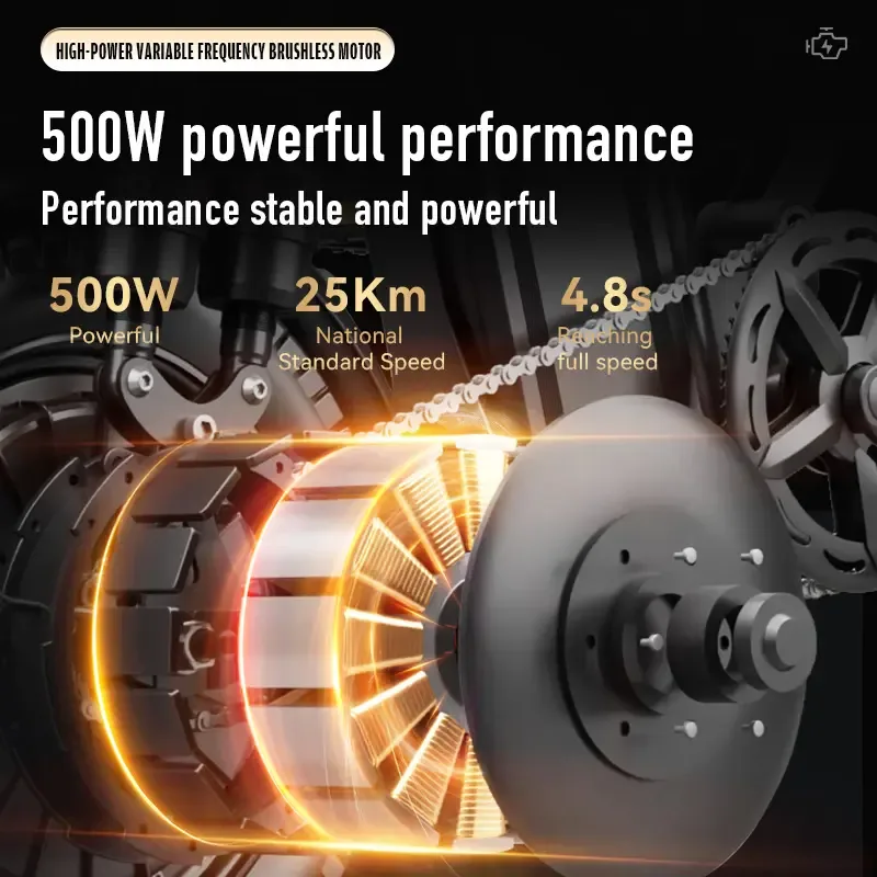 500W brushless motor
